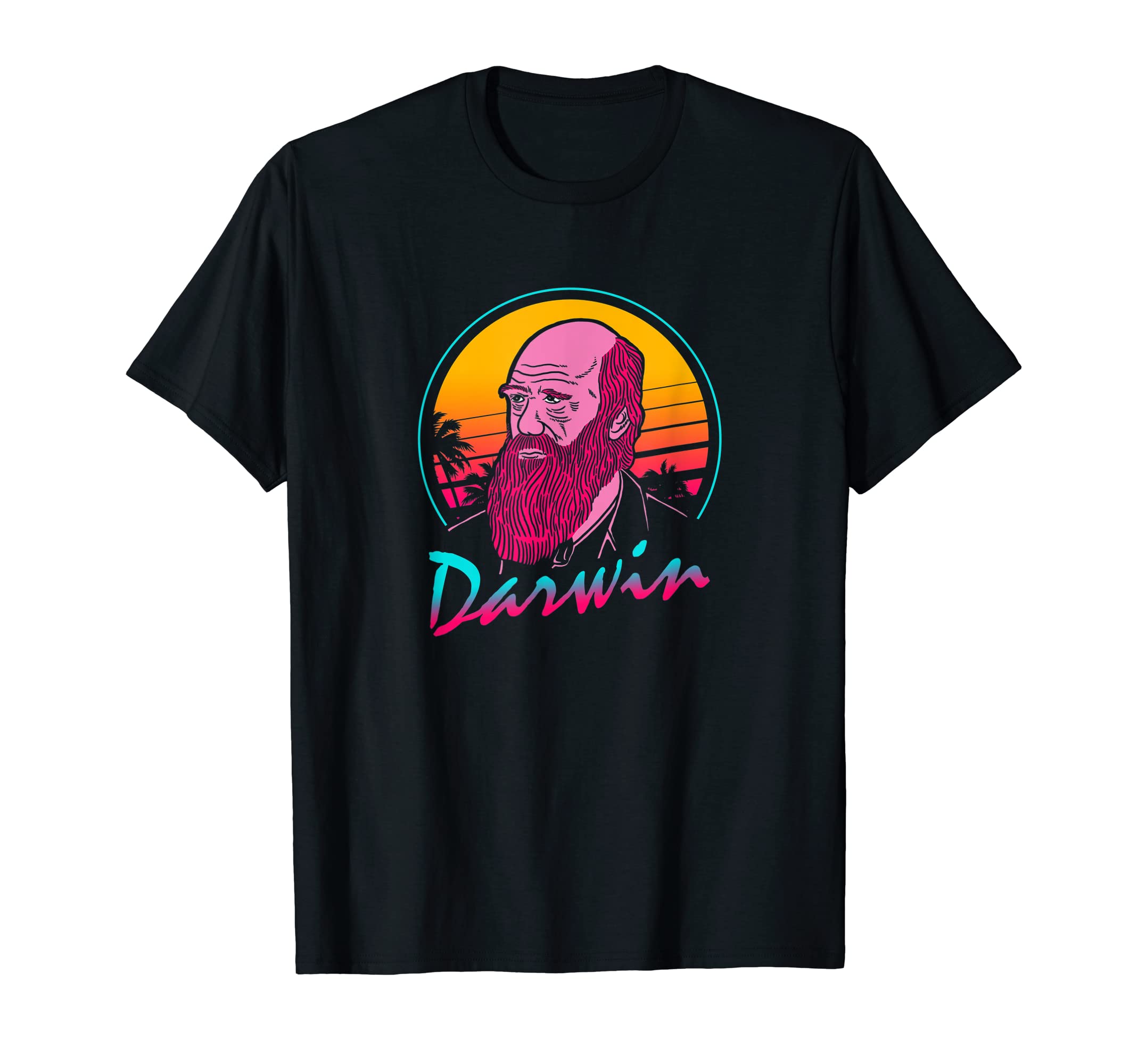 Amazon | Charles Darwin Tシャツ - 80年代レトロヴィンテージTシャツ